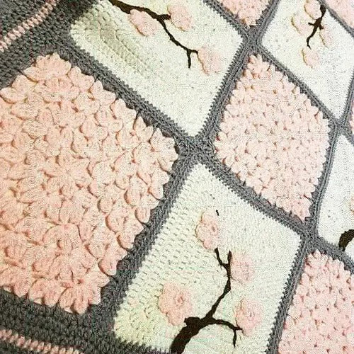 Easy Endless Flowers Crochet Pattern
