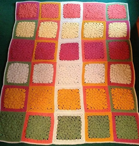 Easy Endless Flowers Crochet Pattern