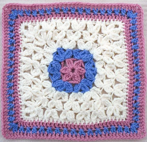 Easy Endless Flowers Crochet Pattern