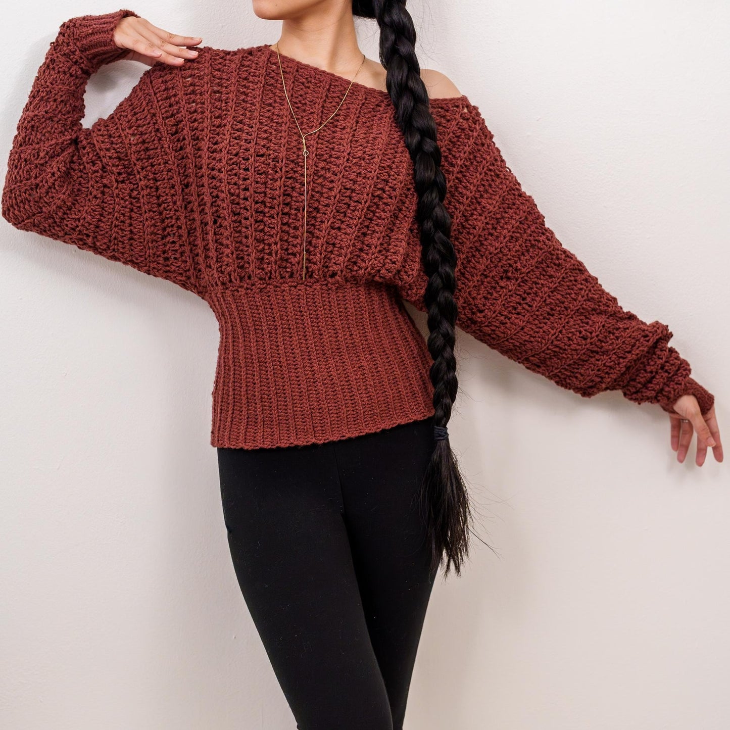 Aerial Drape Statement Crochet Pattern