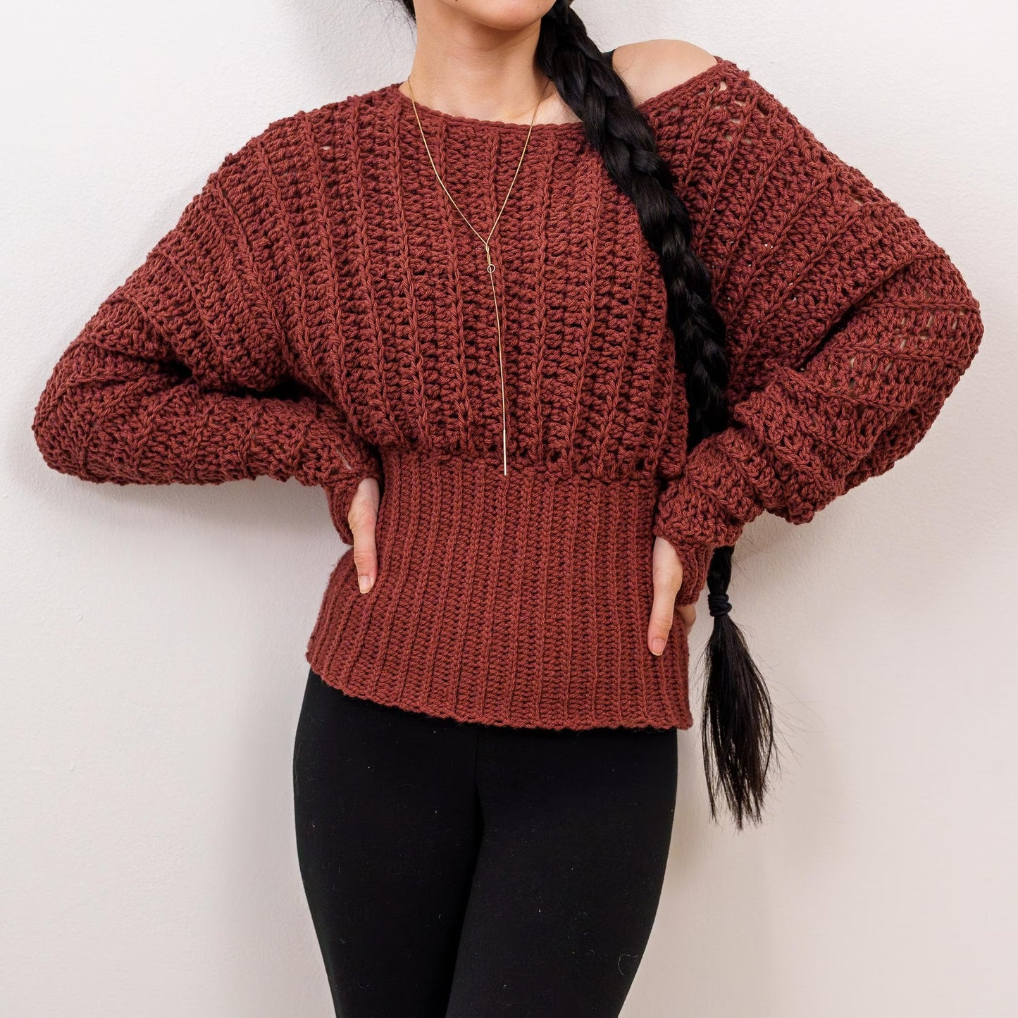 Aerial Drape Statement Crochet Pattern