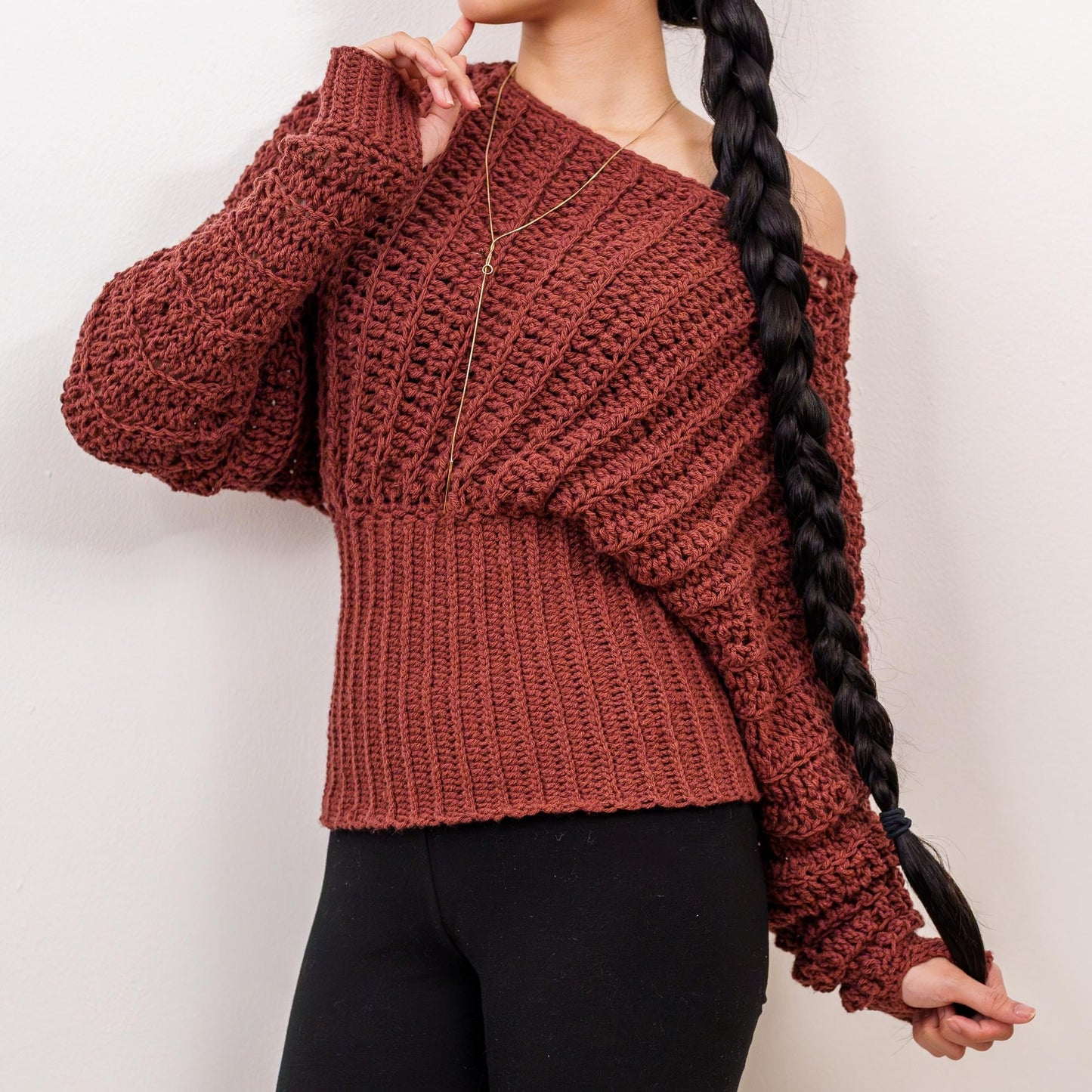 Aerial Drape Statement Crochet Pattern