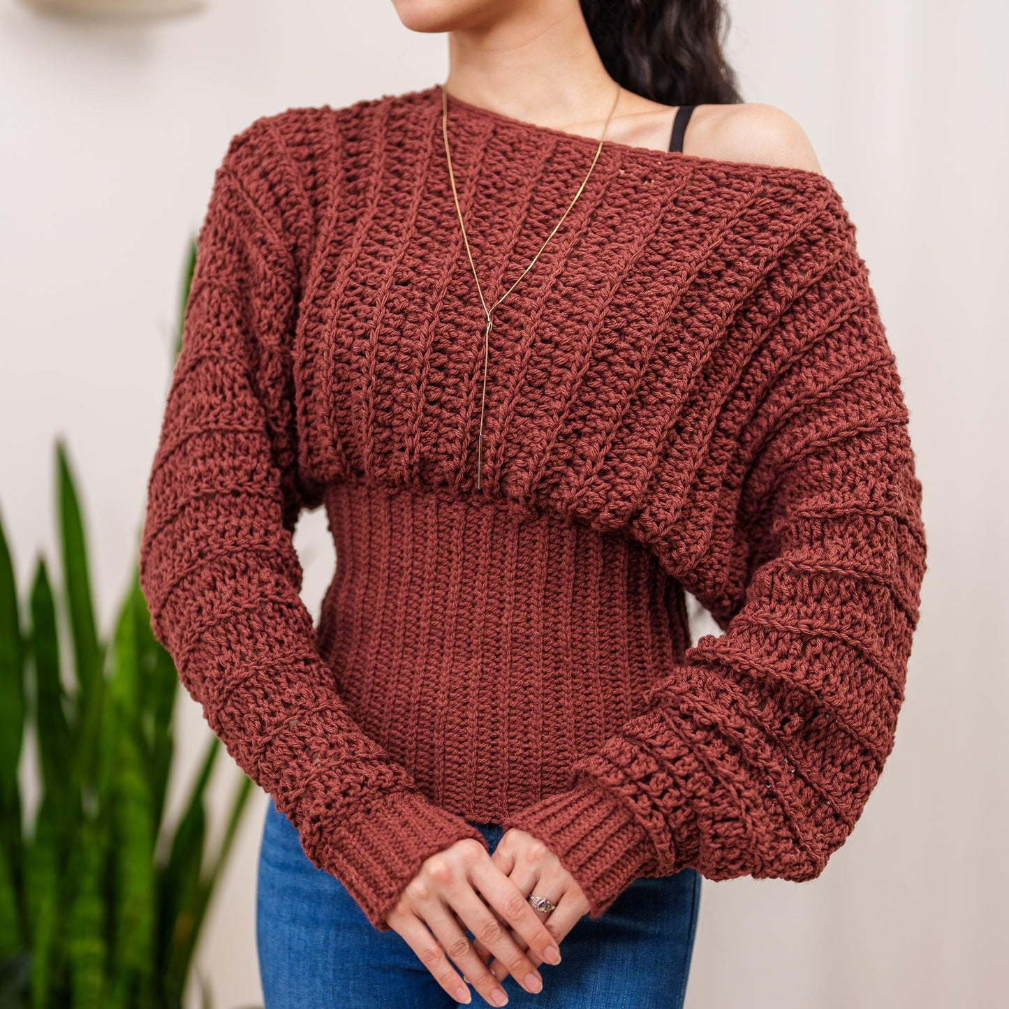 Aerial Drape Statement Crochet Pattern