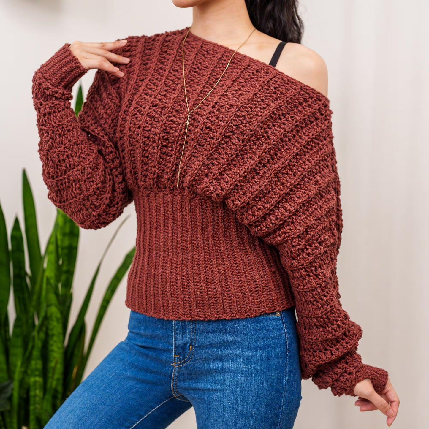 Aerial Drape Statement Crochet Pattern