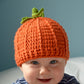 Autumn Pumpkin Hat Crochet Pattern