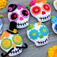 Day of the Dead Skull Ornament Crochet Pattern