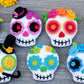 Day of the Dead Skull Ornament Crochet Pattern