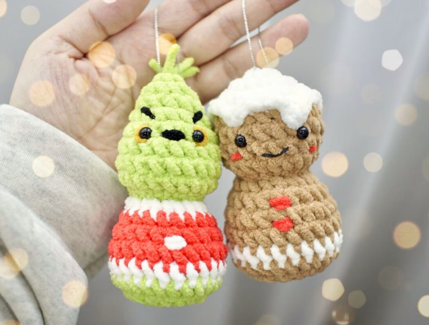 Christmas Ornament Bundle Crochet Pattern