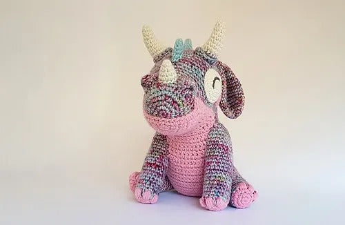 Amigurumi Fancy Dragon Crochet Pattern