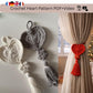 Matchy Heart Tassle Crochet Pattern