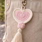 Matchy Heart Tassle Crochet Pattern