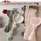 Matchy Heart Tassle Crochet Pattern