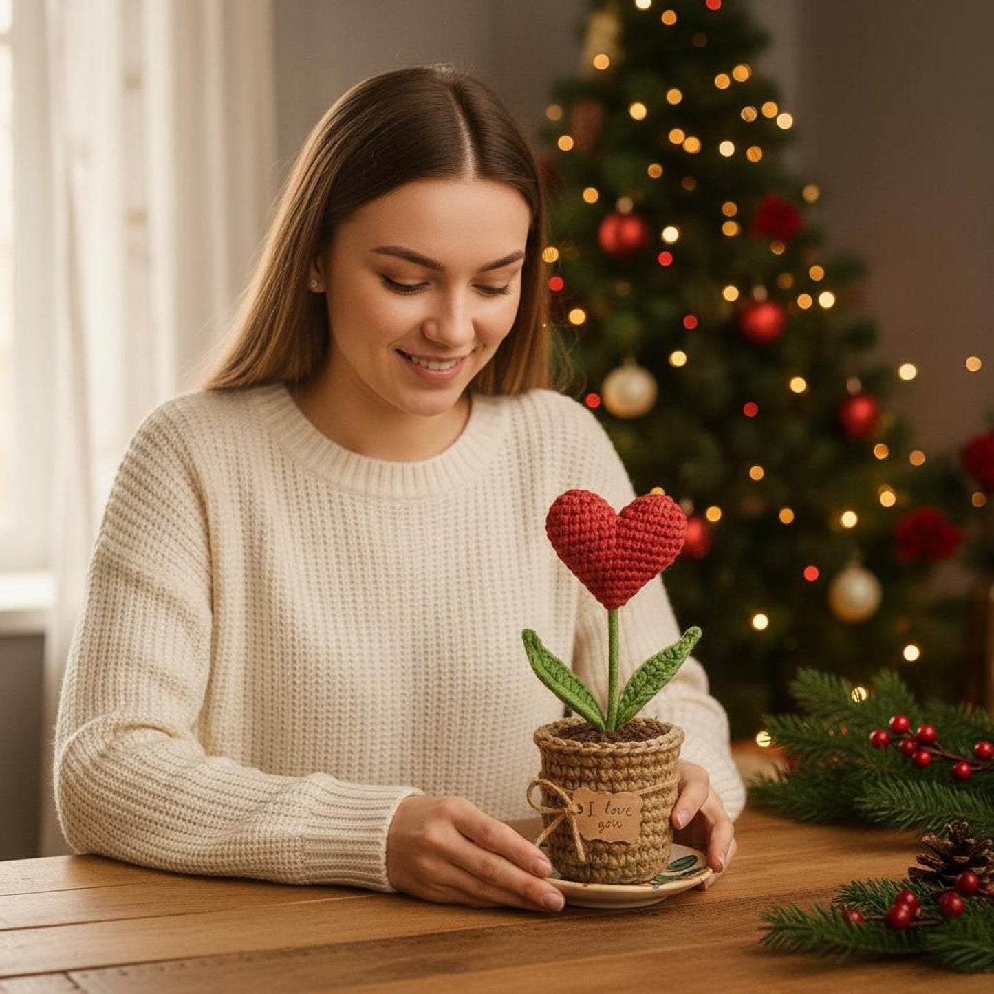 Decorative Bloom Plush Amigurumi Crochet Pattern