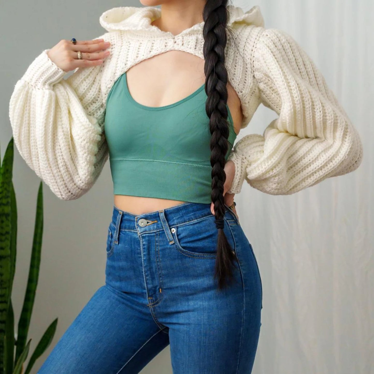 Shadowline Layered Wrap Crochet Pattern