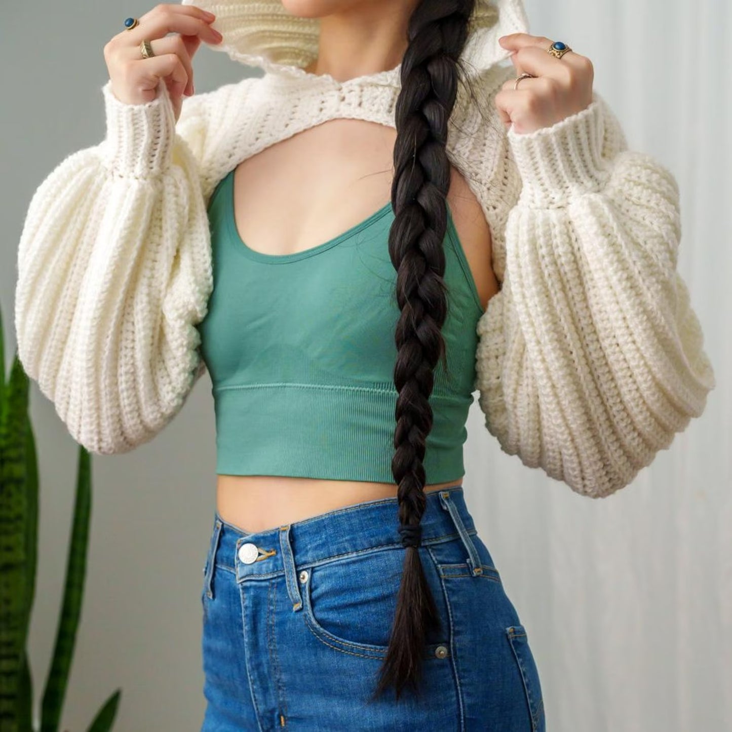 Shadowline Layered Wrap Crochet Pattern