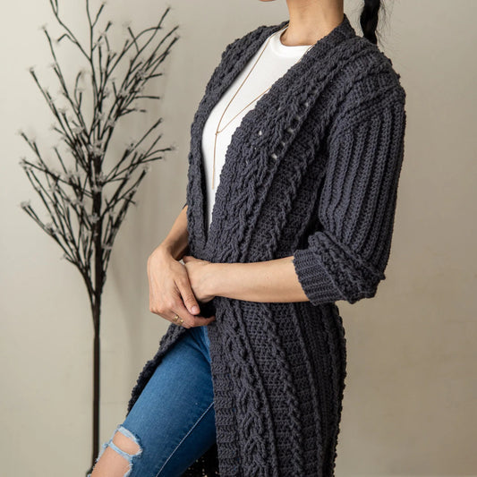 Column Grace Outerwear Crochet Pattern