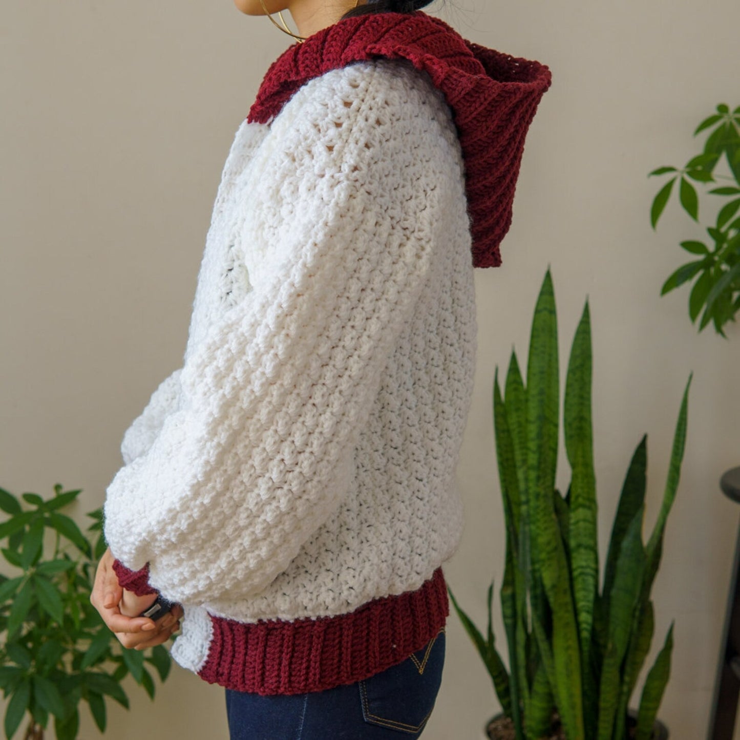 Pure Elegance Hoodie Cardigan Crochet Pattern