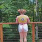 Overlapping Crop Top Crochet Pattern