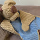 Puppy Lovey Security Blanket Crochet Pattern