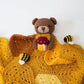 Ted the Bear Lovey Crochet Pattern