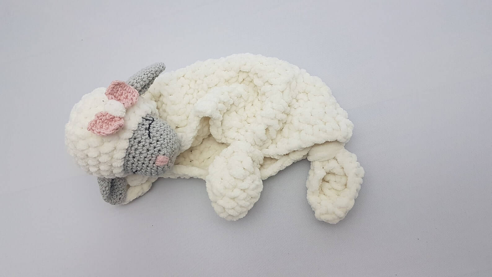 Sheep lovey best sale crochet pattern