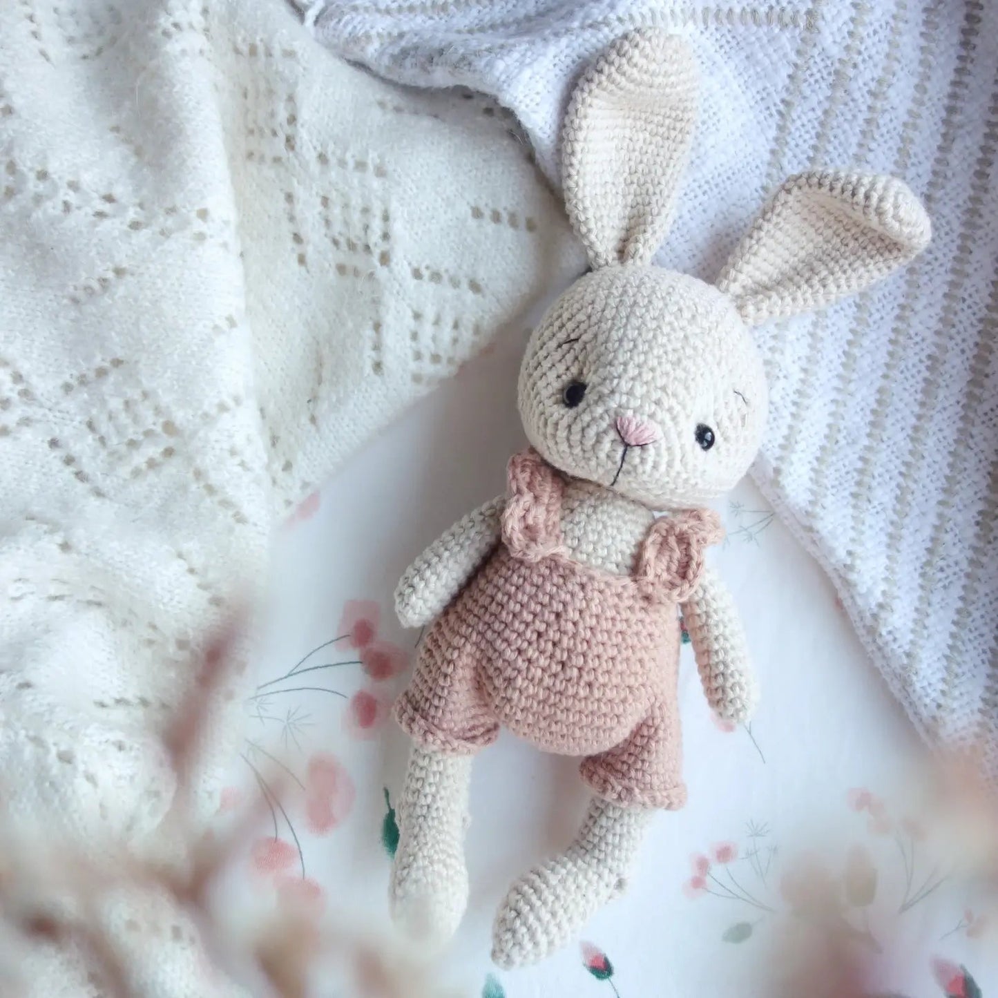 Baby Bunny Cotton Crochet Pattern