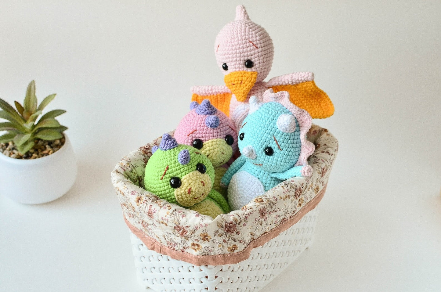 Baby Dinosaur Collection Crochet Pattern