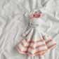 Nursery Bunny Lovey Security Blanket Crochet Pattern