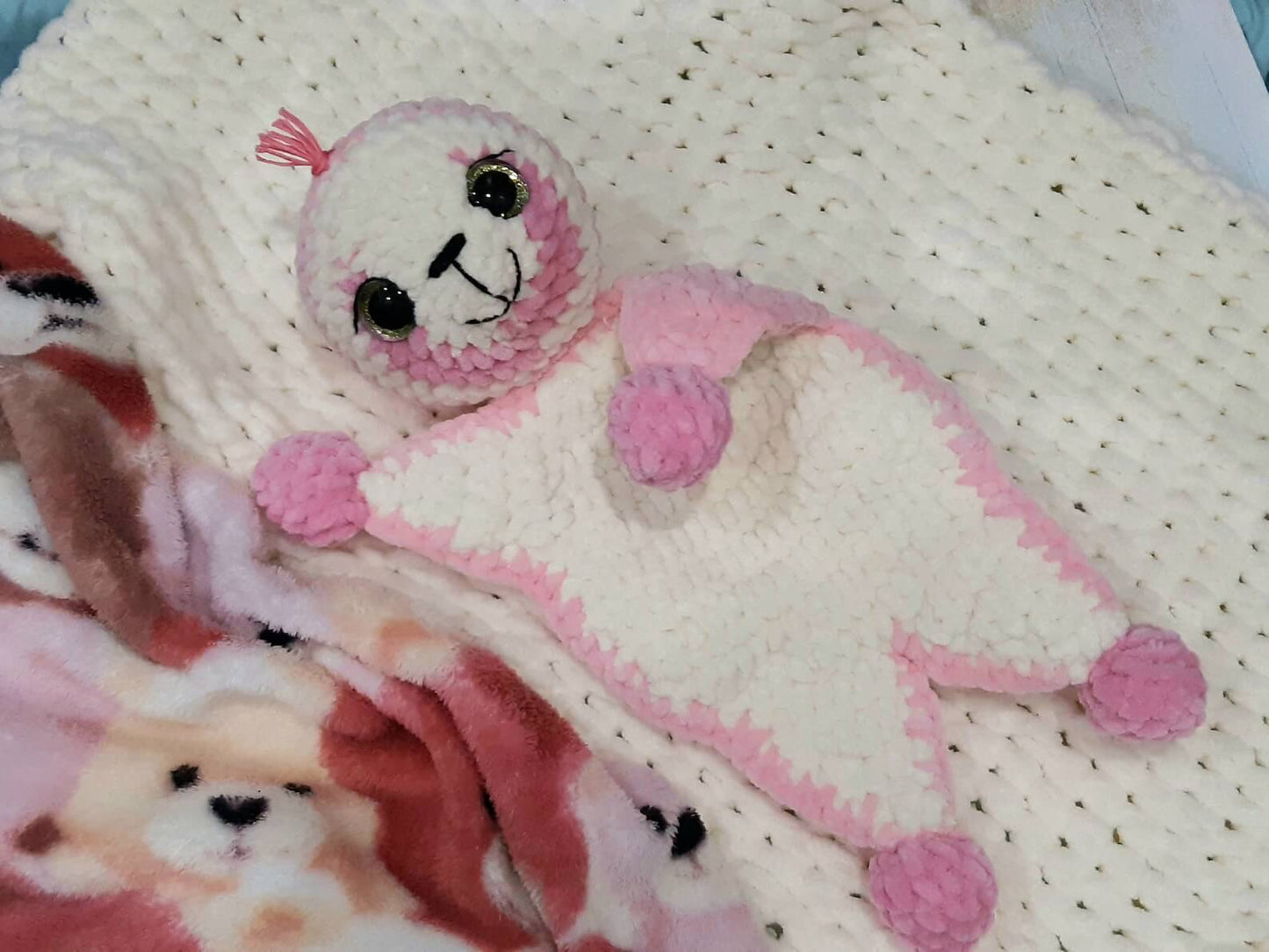 Sloth Lovey Crochet Pattern
