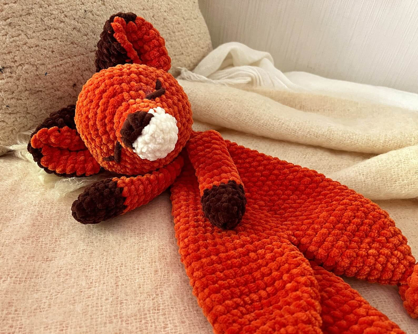 Fox Lovey Crochet Pattern